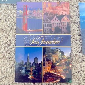 Set of San Francisco Postcards RARE Circa 1987-1989 Total 7 Never Been U…